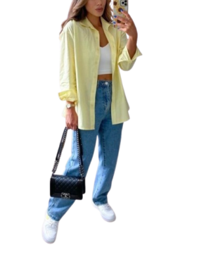 women's shirt , turkish - yellow