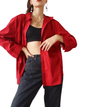 women's shirt , turkish - red