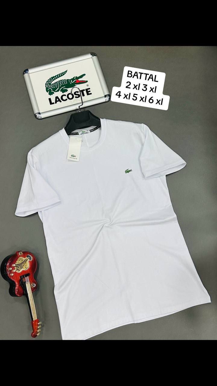 Men’s big size crew neck lacoste tshirt 4