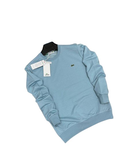 lacoste cotton sweater - long sleeve