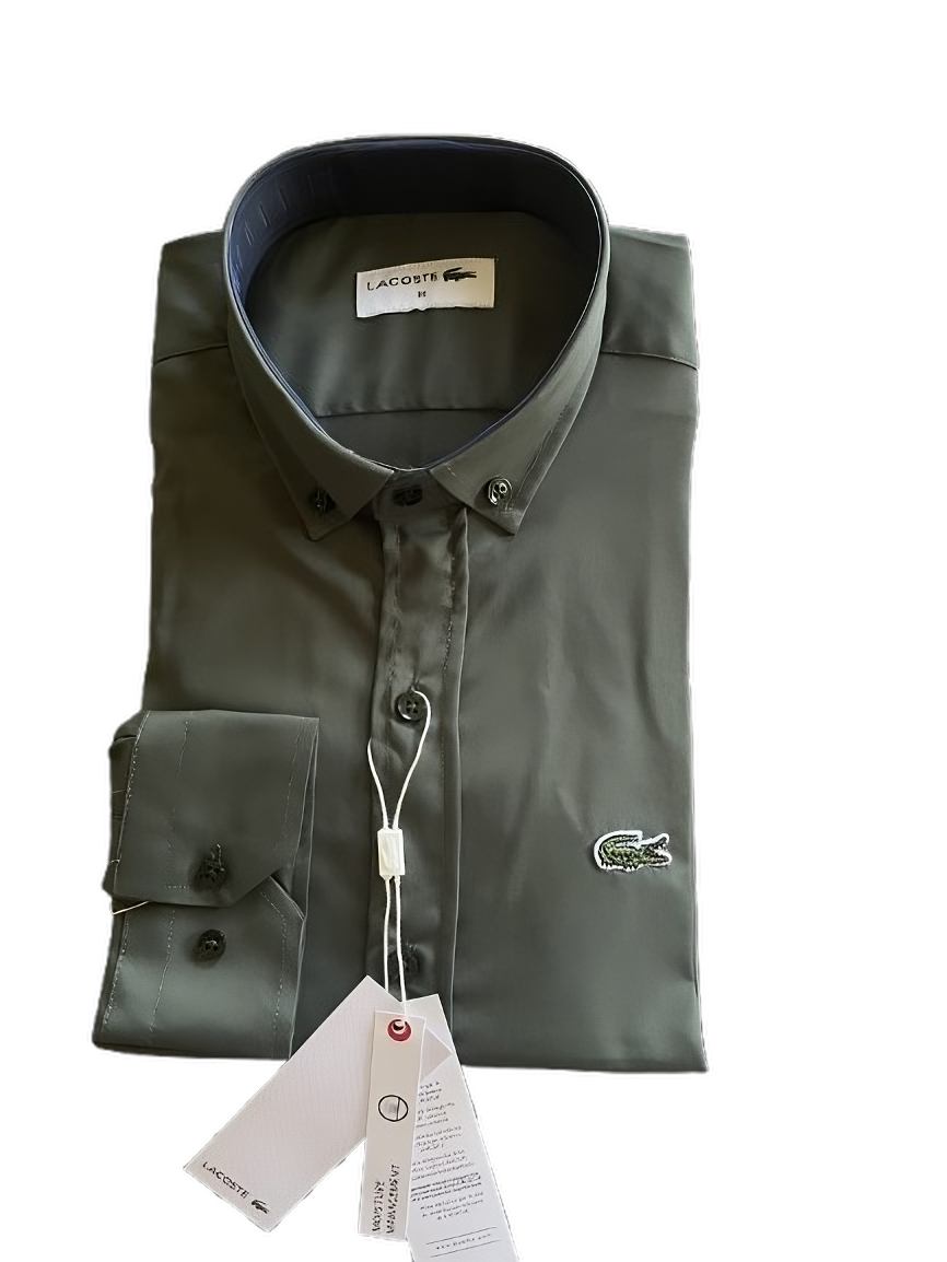 lacoste men shirts -regular fit- long sleeve