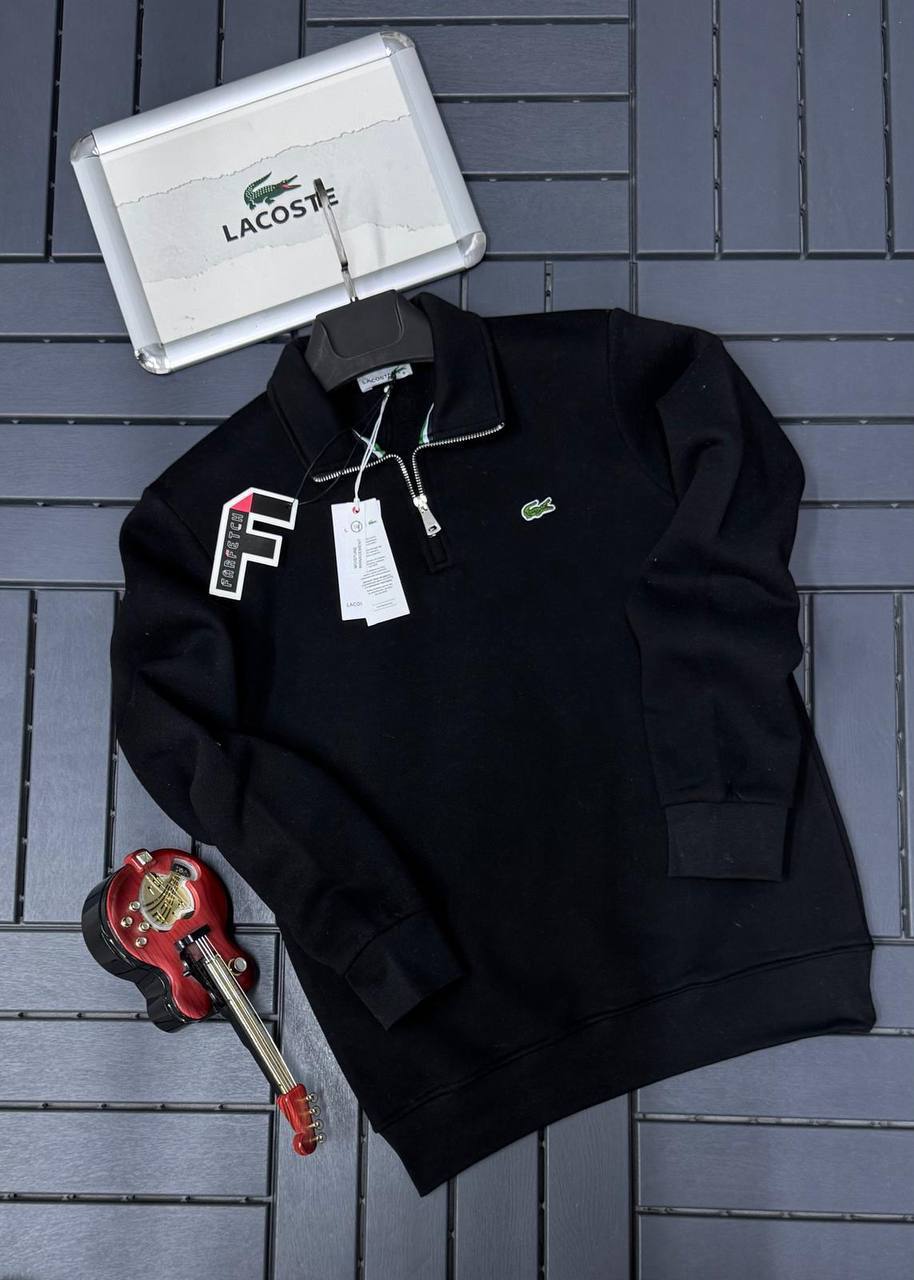 lacoste fleece inside sweater - Image 2