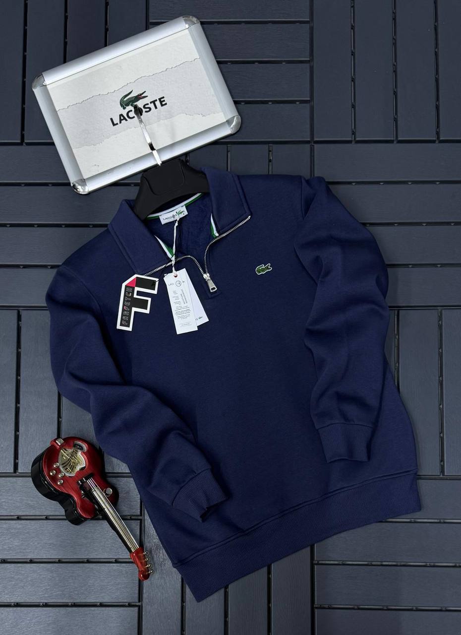 lacoste fleece inside sweater - Image 5