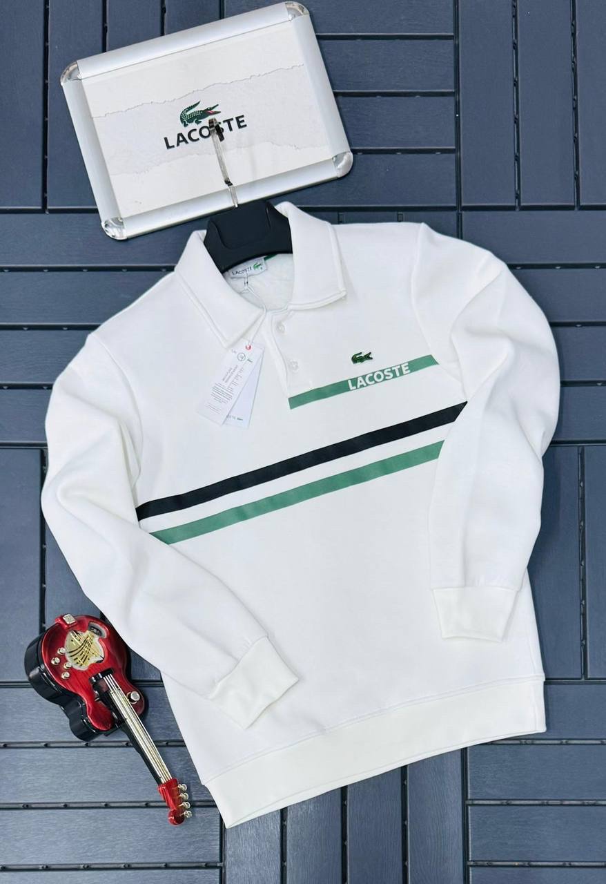 lacoste sweater- fleeced -3 line 2