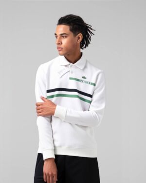 lacoste sweater- fleece -3 line