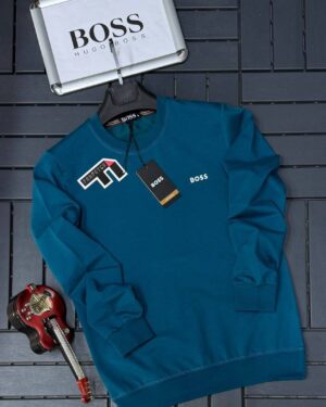 boss crew neck - cotton sweater