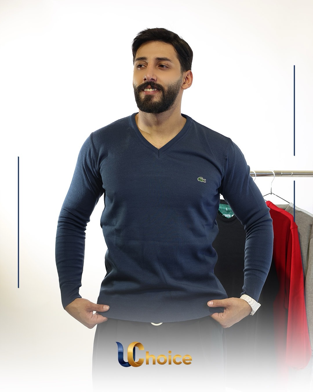 Lactose trico sweater- v neck