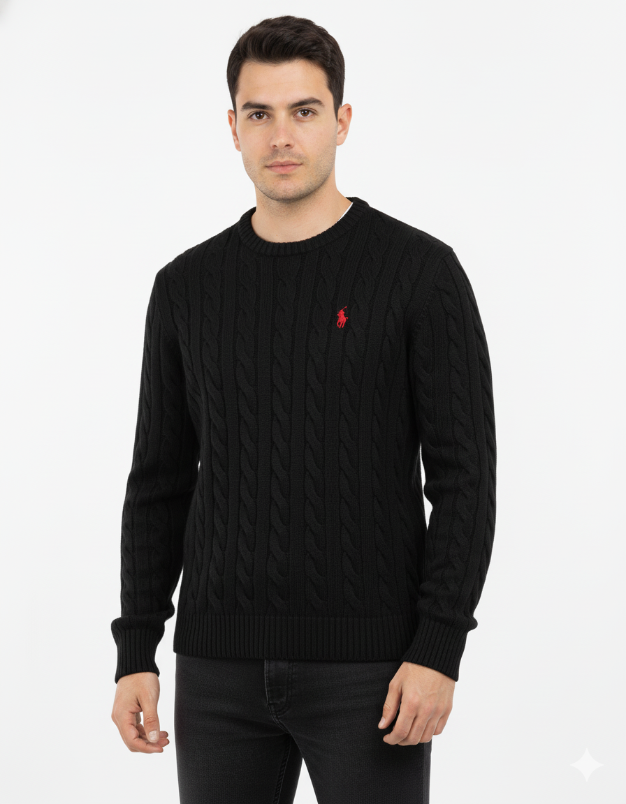 Ralph lauren round neck wool sweater 2
