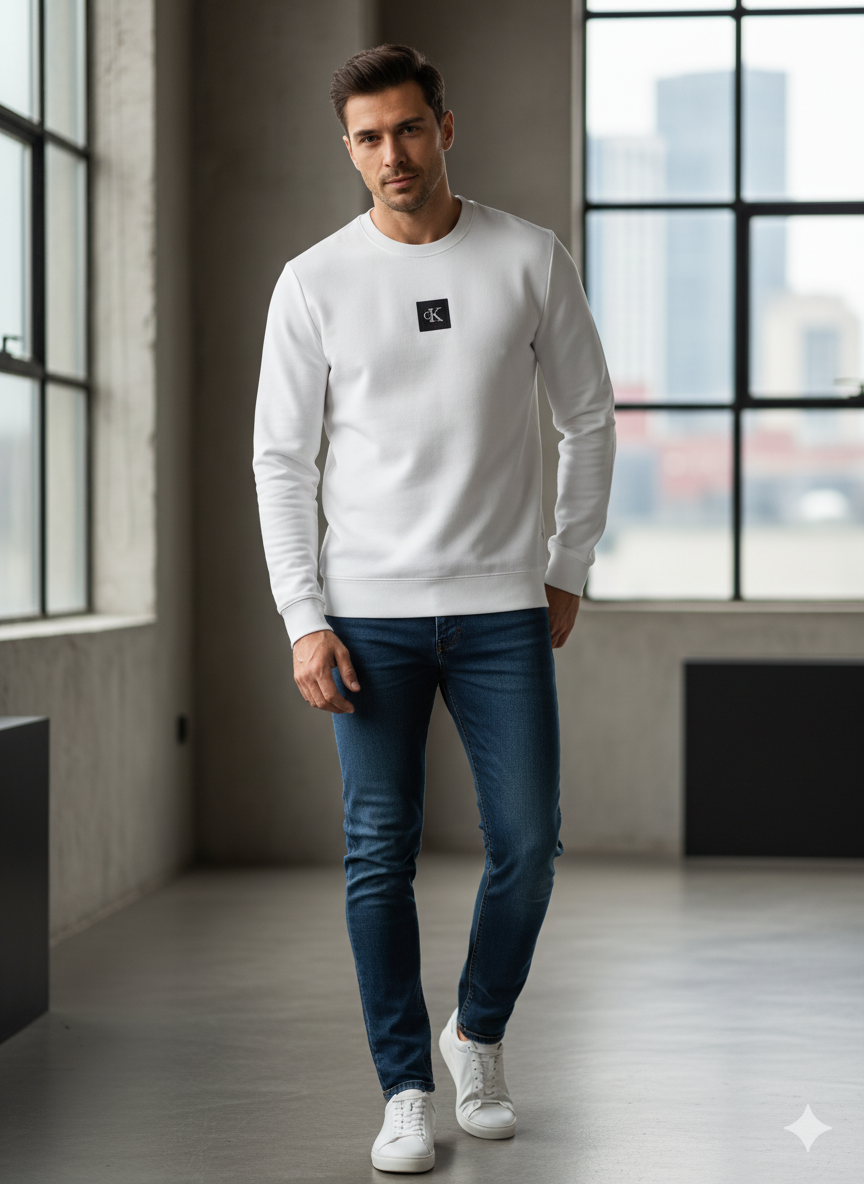 calvin klein – cotton sweater 4