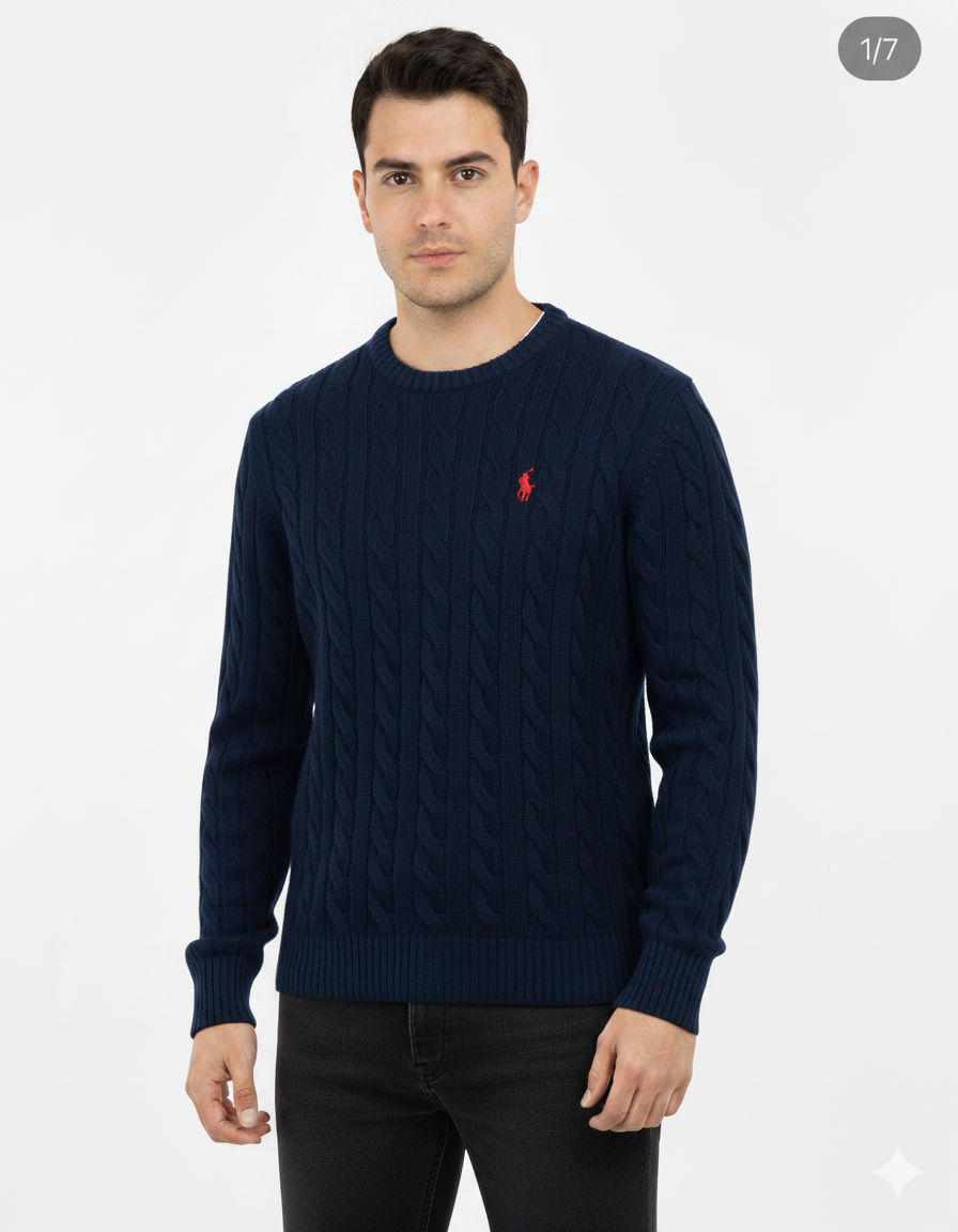 Ralph lauren round neck wool sweater 3