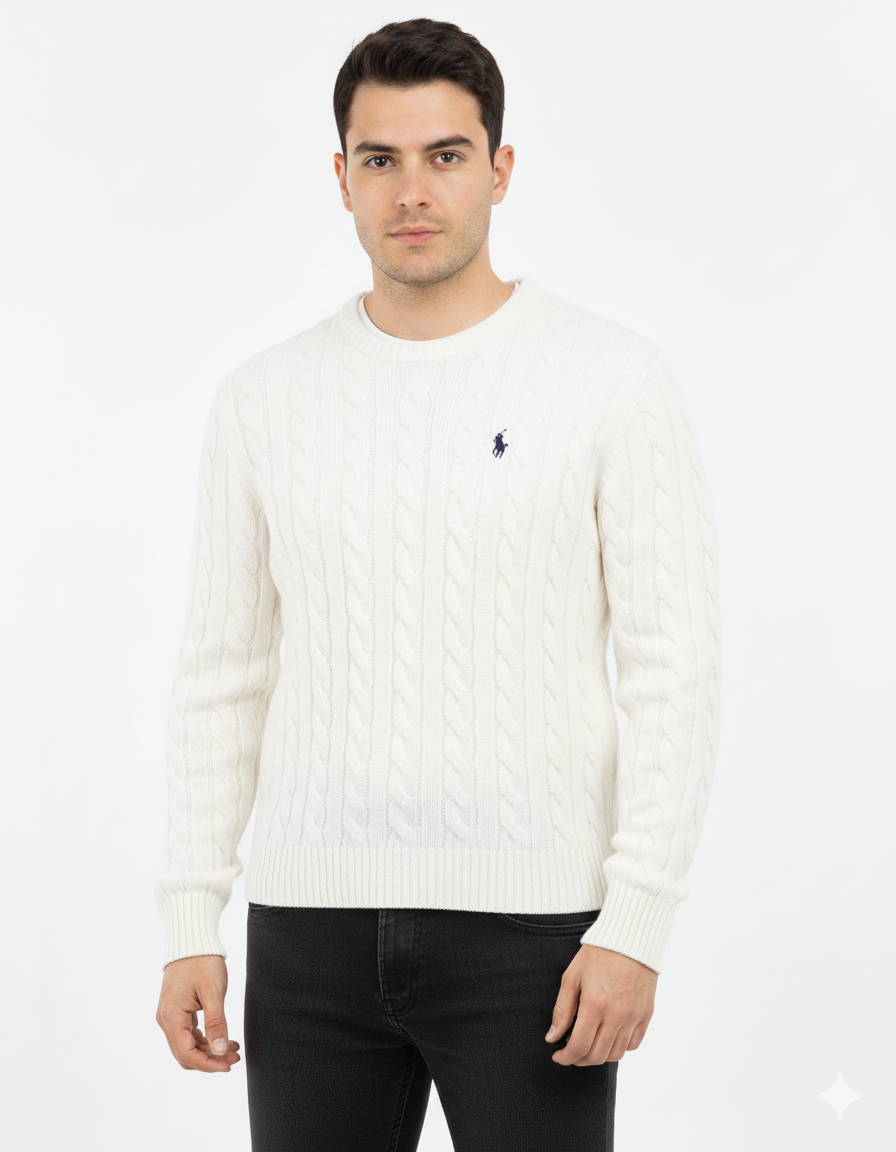 Ralph lauren round neck wool sweater 4