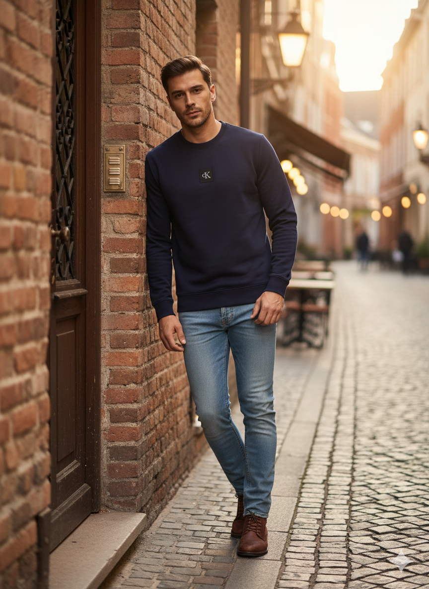 calvin klein – cotton sweater 3
