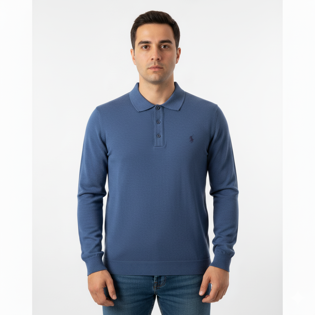 Polo neck - ralph Lauren - trico sweater - Image 4