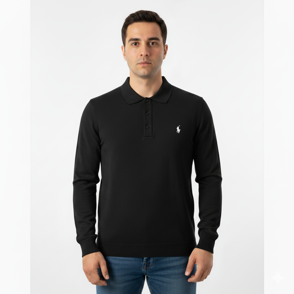 Polo neck – ralph Lauren – trico sweater 2