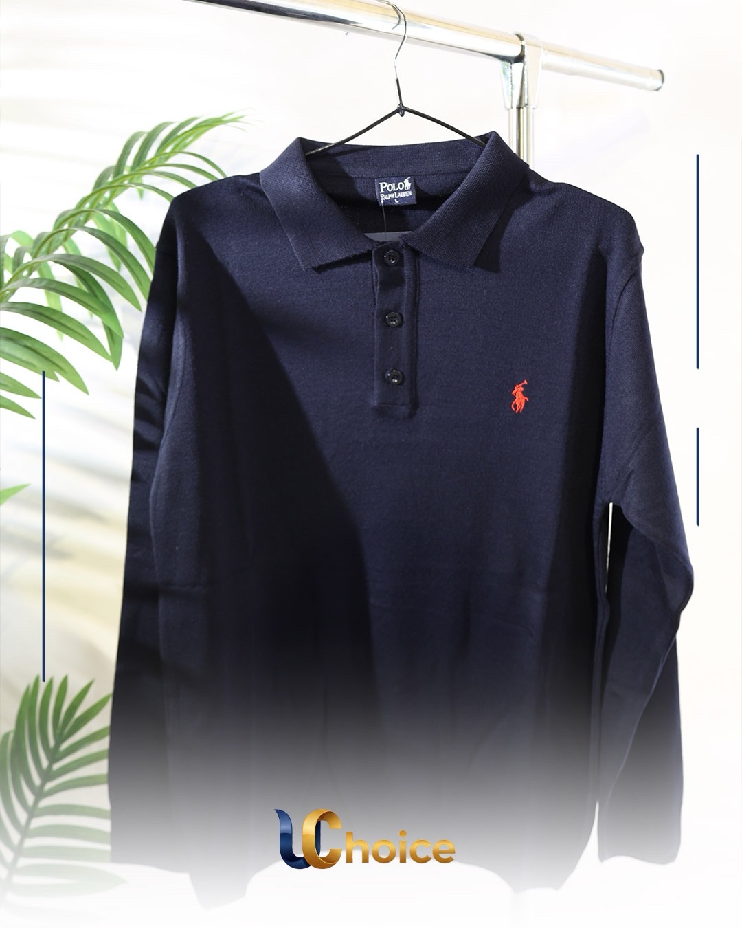 Polo neck - ralph Lauren - trico sweater - Image 2