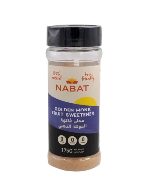 Natural Golden Monk Fruit Sweetener Shaker