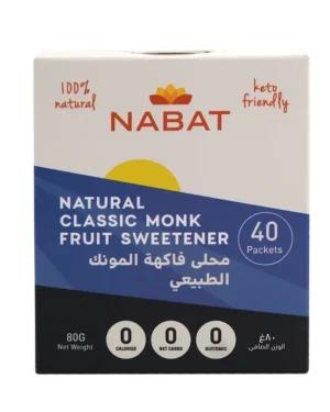 Natural Classic Monk Fruit Sweetener 40 Packets