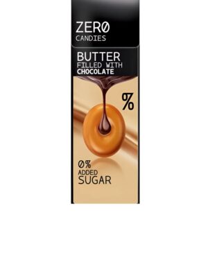 Zero Sugar Free Chocolate Filled With Caramel Candy